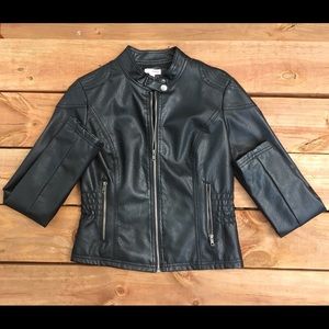 Women’s Bongo Faux Leather Jacket (Small)